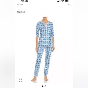 Women’s Roller Rabbit. Bunny blue print. Never worn.